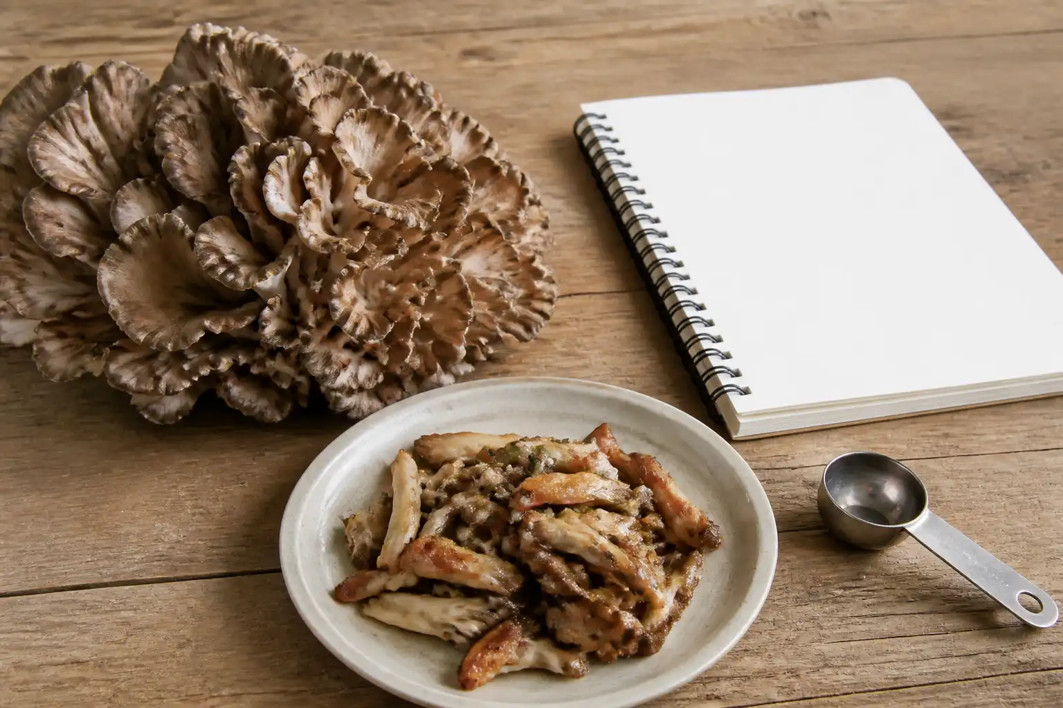 Original evidence-review editorial image for maitake mushroom benefits: food, extracts, and evidence