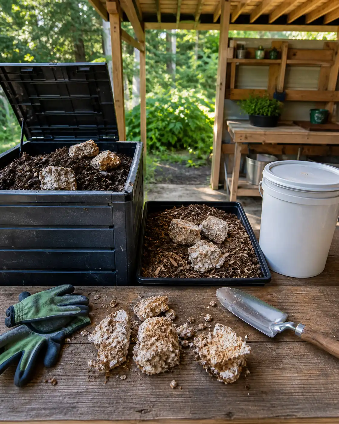 Original editorial image for spent mushroom substrate: reuse, compost, and safe disposal